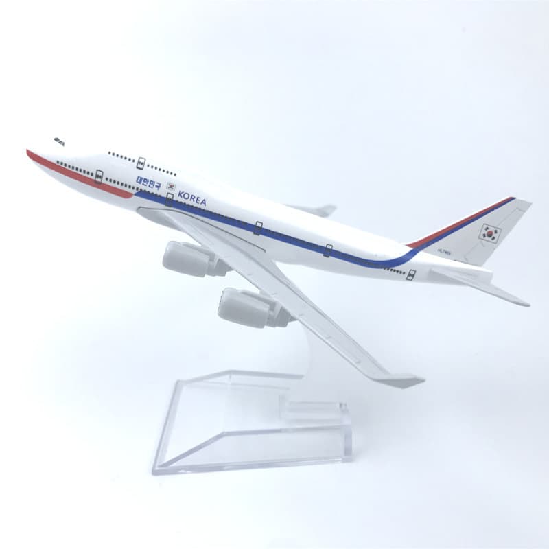 Korean Presidential B747, modelo de 16 cm