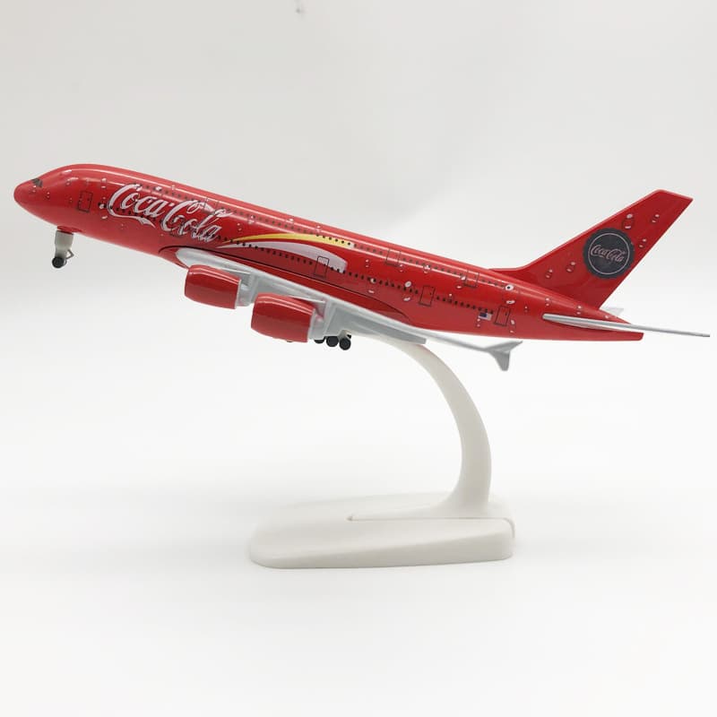 Coca-Cola A380 · 20 cm, fotografía verificada por tipo de peana