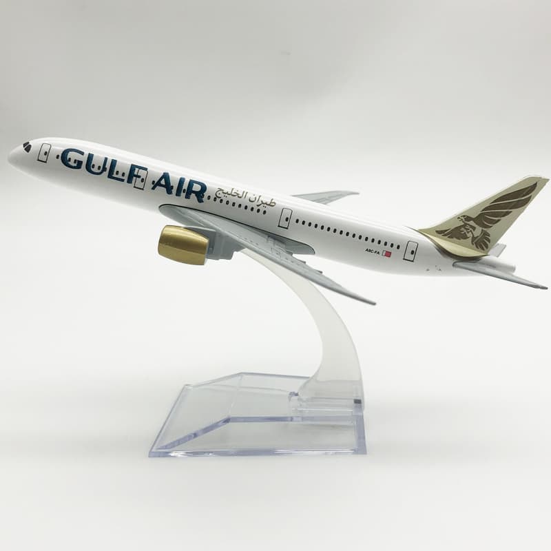 Gulf Air B787, modelo de 16 cm