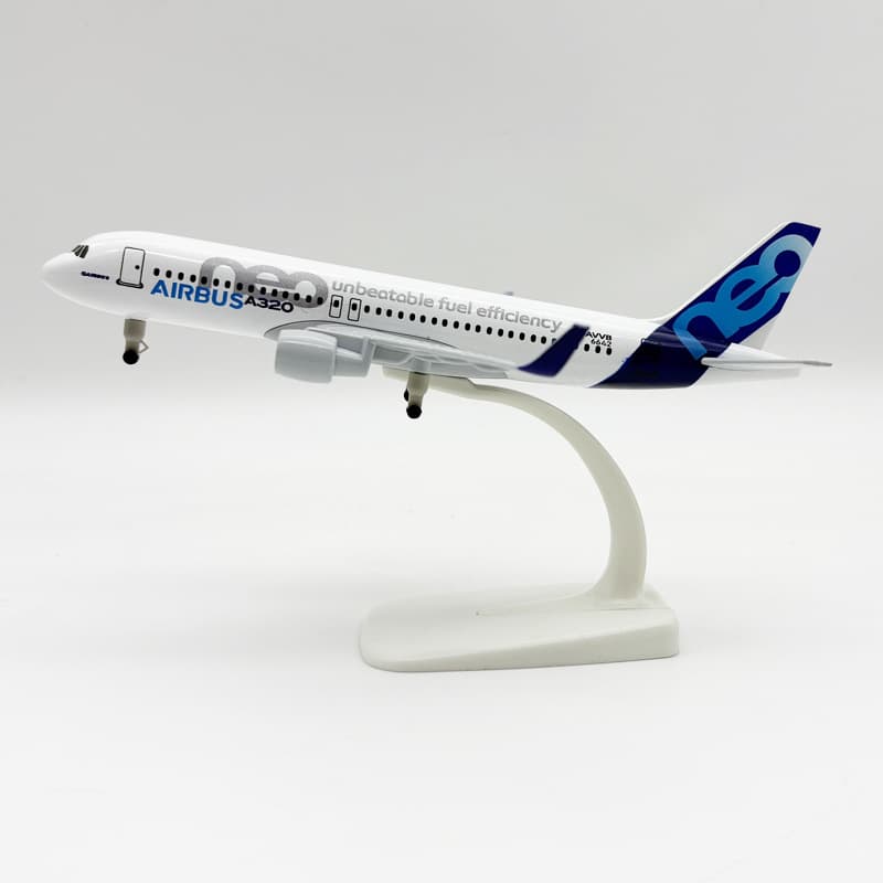Airbus A320neo · 20 cm, fotografía verificada por tipo de peana
