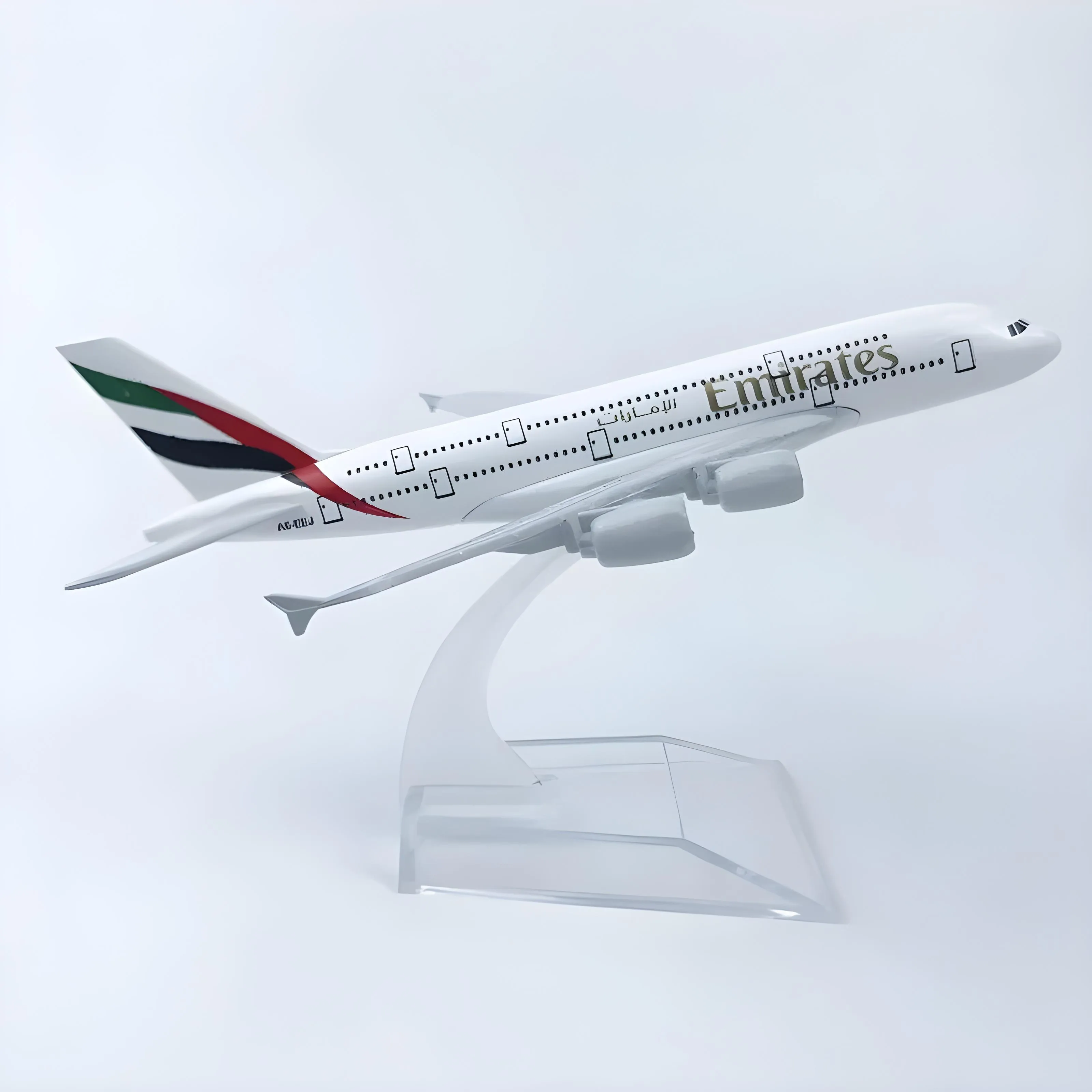 Emirates A380, modelo de 16 cm