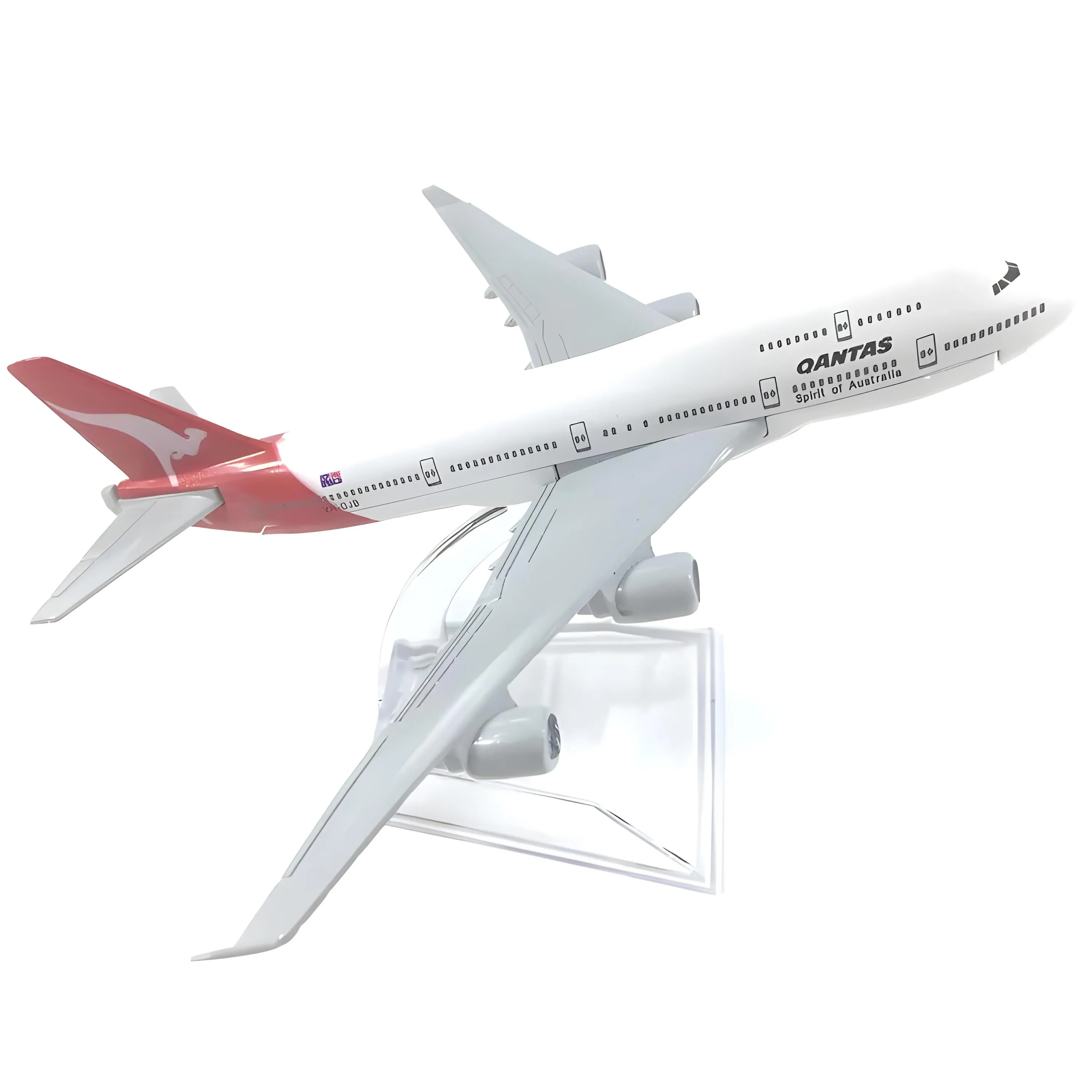 Qantas B747, modelo de 16 cm