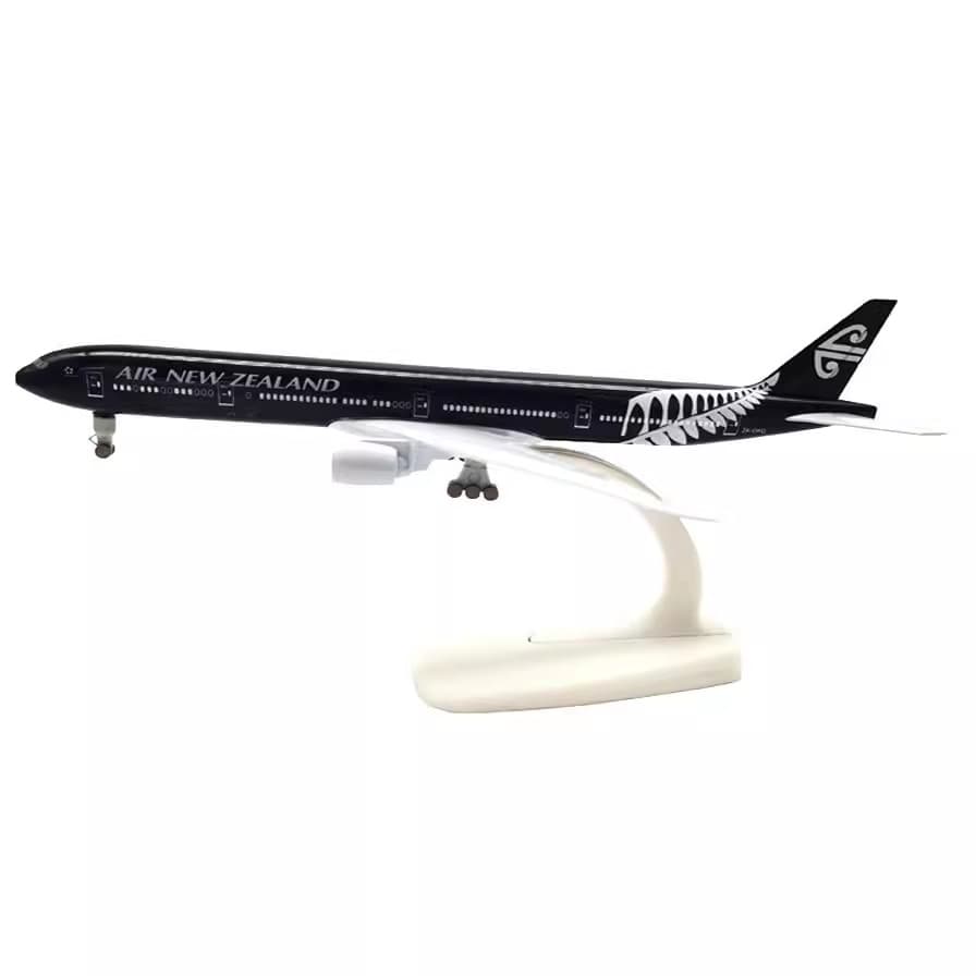 Air New Zealand Black B777 · 20 cm, fotografía verificada por tipo de peana