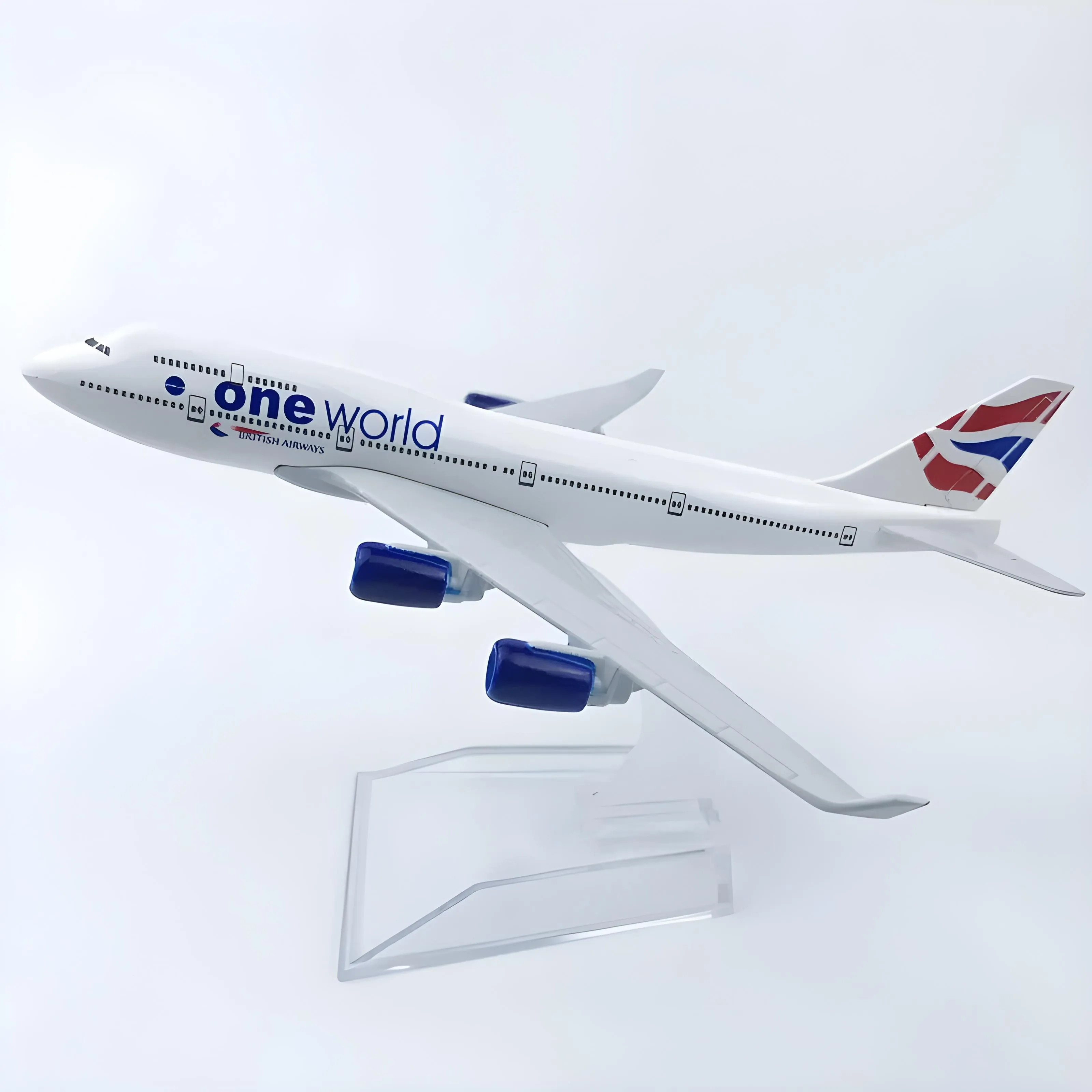 British Airways oneworld B747, modelo de 16 cm