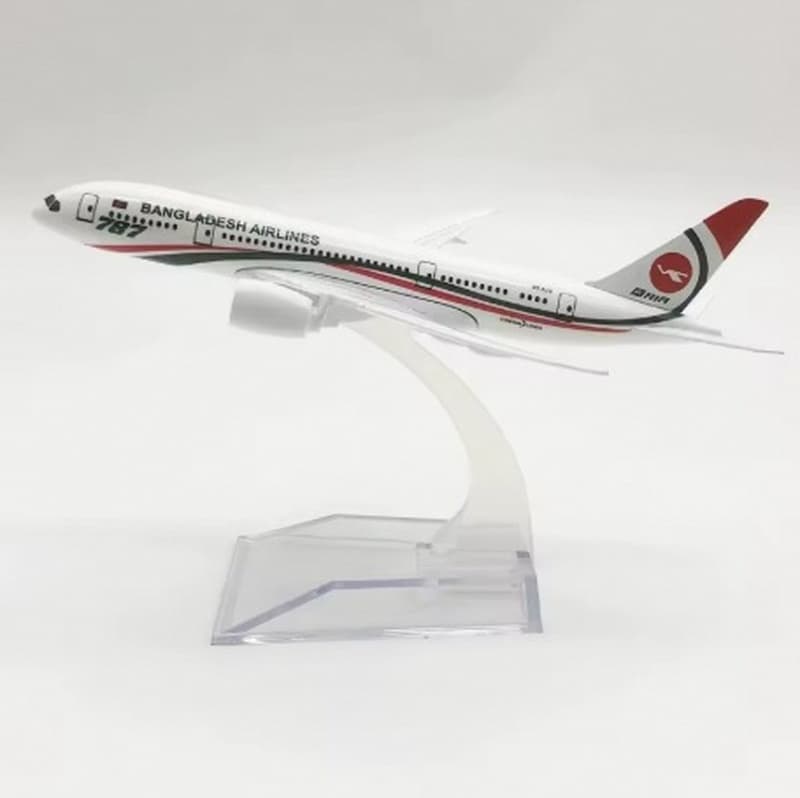 Biman Bangladesh B787, modelo de 16 cm